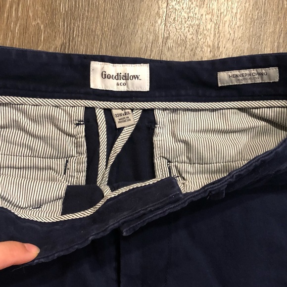 Navy blue Goodfellow Men’s pants - Picture 3 of 5